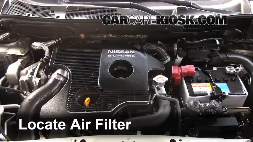 2012 Nissan Juke S 1.6L 4 Cyl. Turbo Filtro de aire (motor)